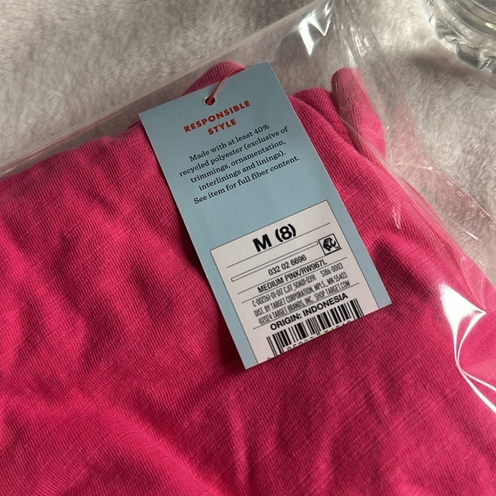 Cat & Jack Girl's Summer Top Tank Pink Soft in multiple sizes choose tour size - Picture 9 of 10
